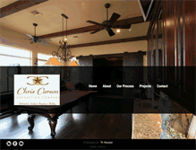 Tablet Screenshot of chriscarsoncontracting.com